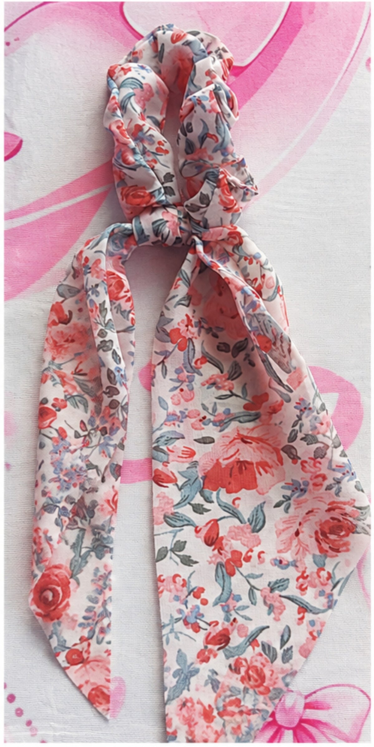 Rose Garden Tie Scrunchie πΉπ