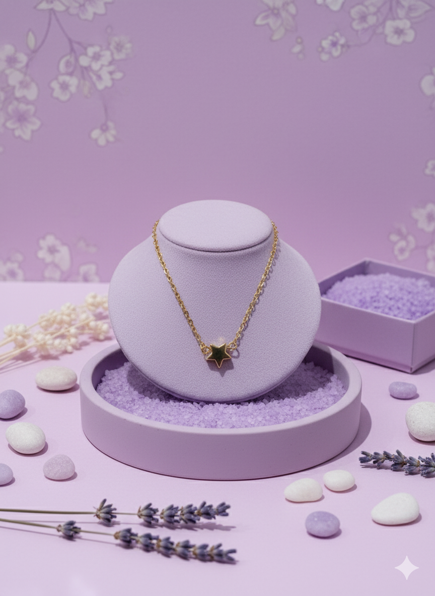 Gold Necklaces.