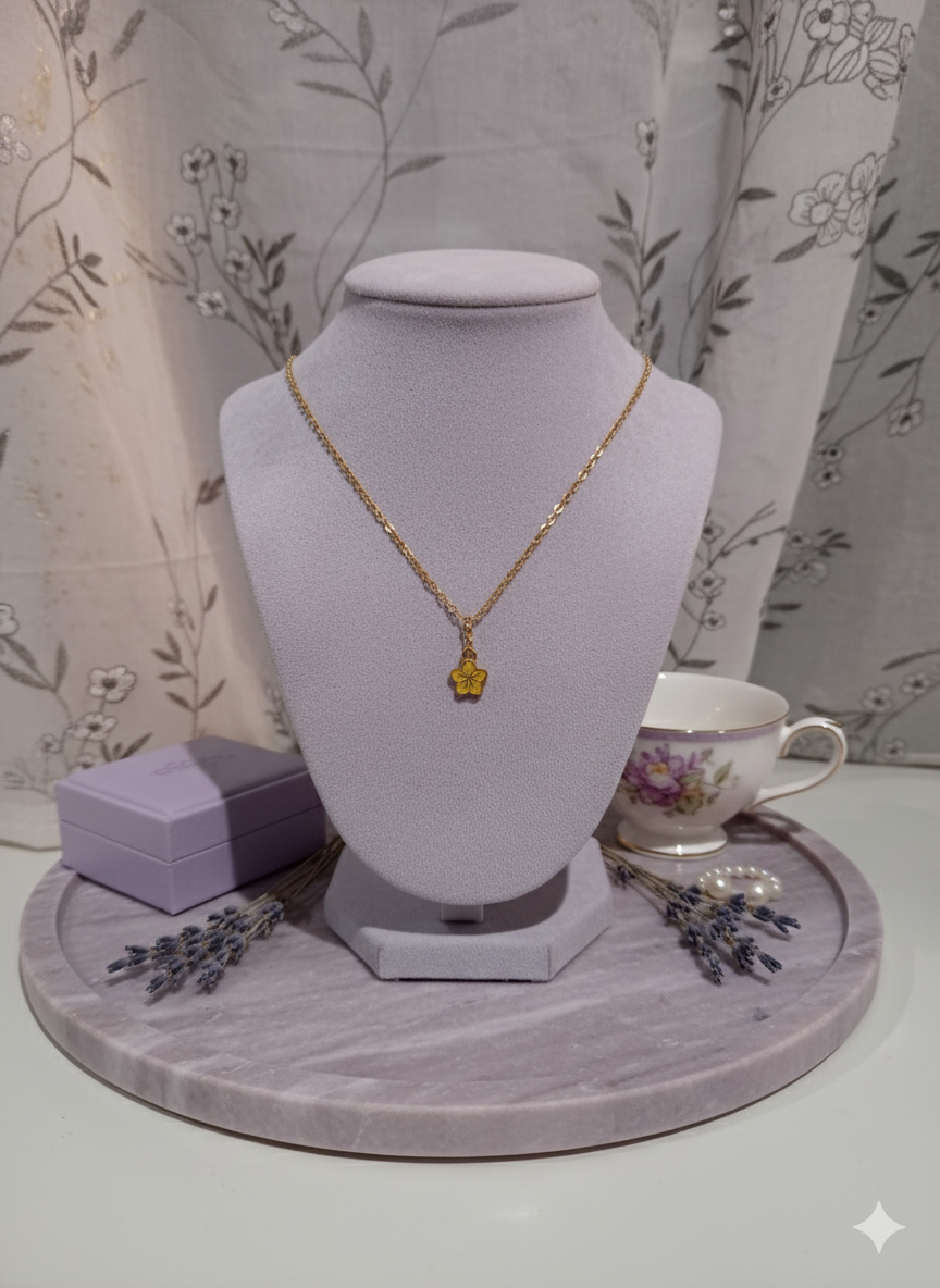 Gold Necklaces.