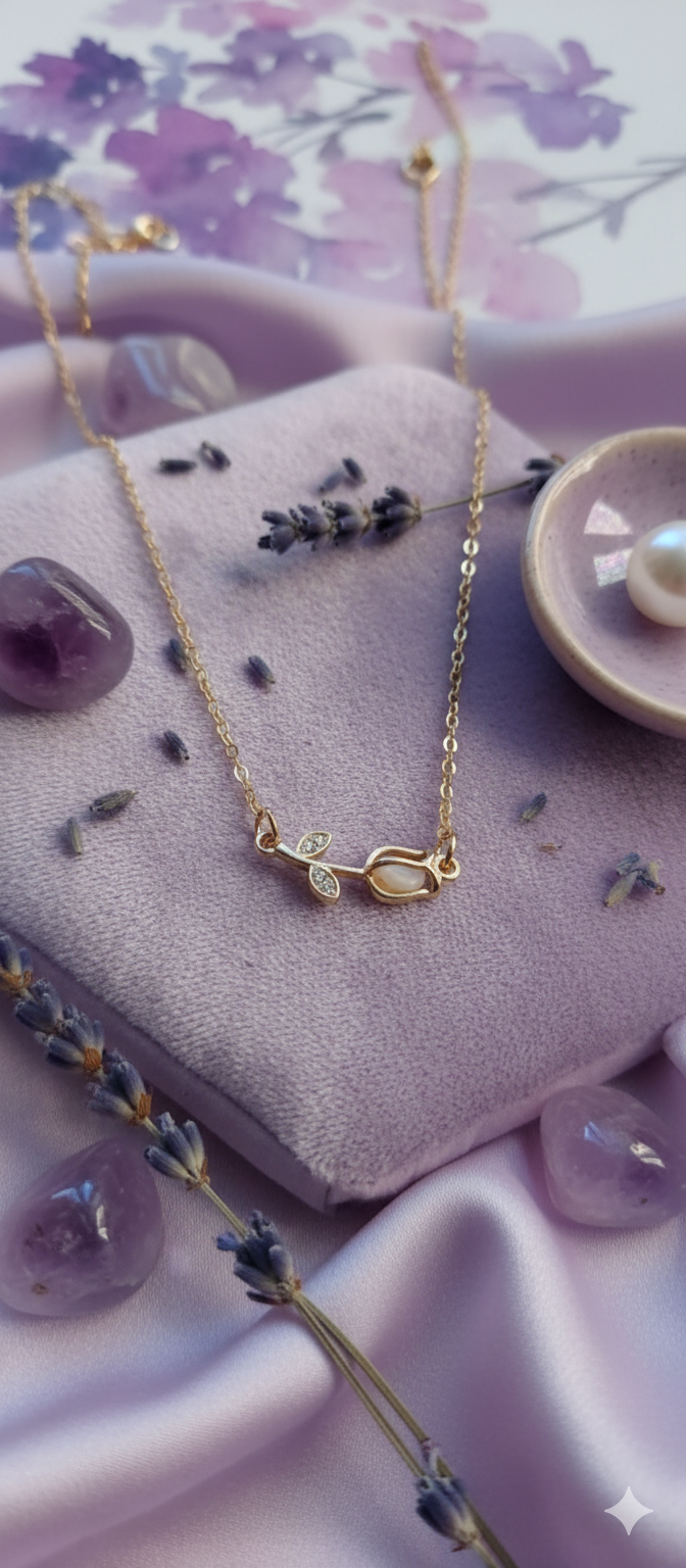 Gold Necklaces.