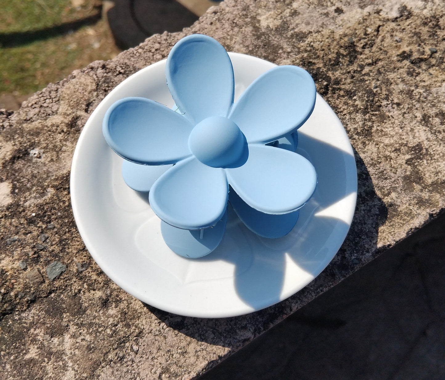 Large Flower Hair Claw Clips.