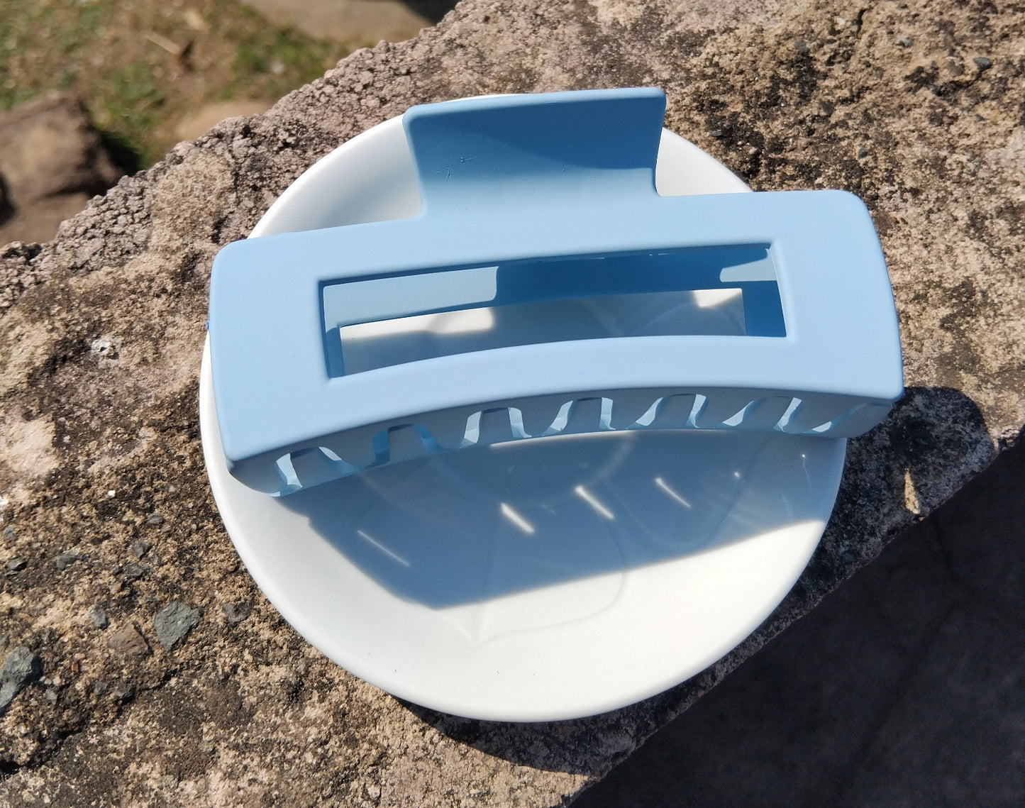 Large Rectangular Hair Claw Clips.