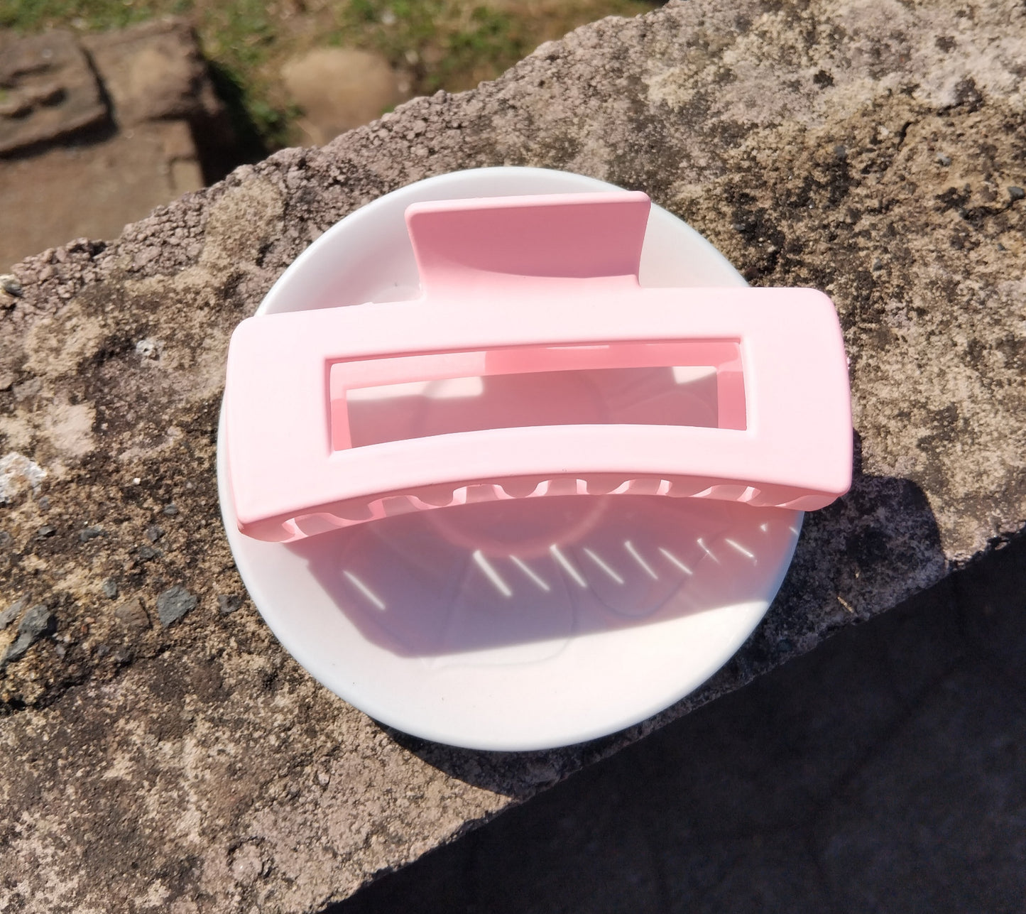 Large Rectangular Hair Claw Clips.