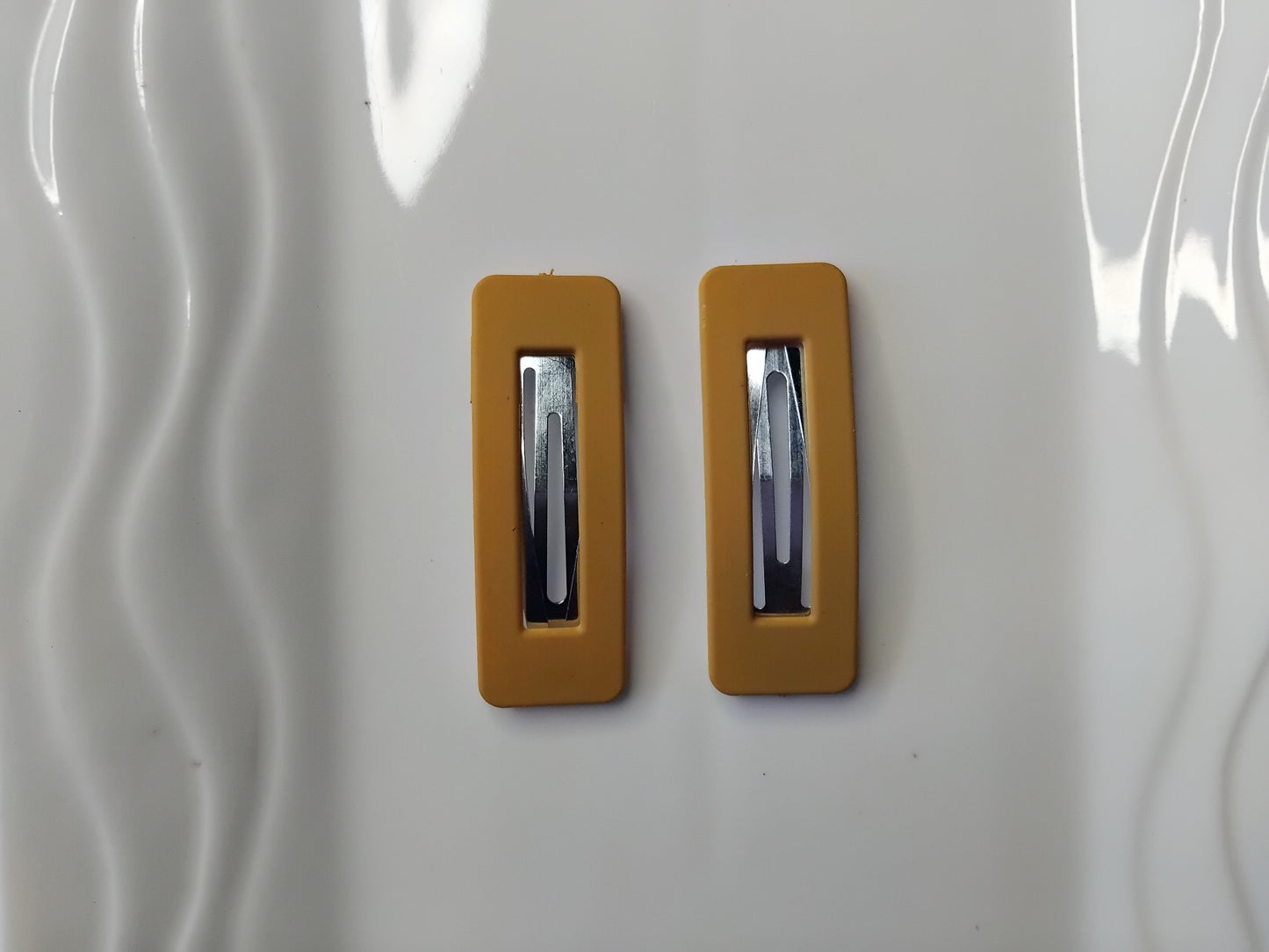 Matte Hair Clips.