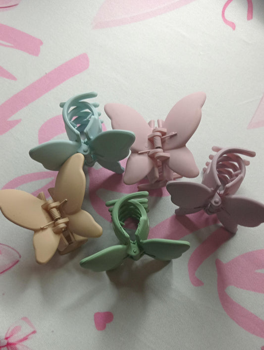 Matte butterfly